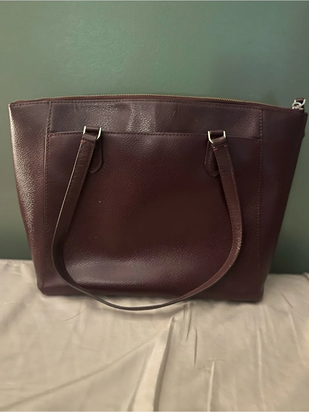 kate spade Burgundy Leather Tote